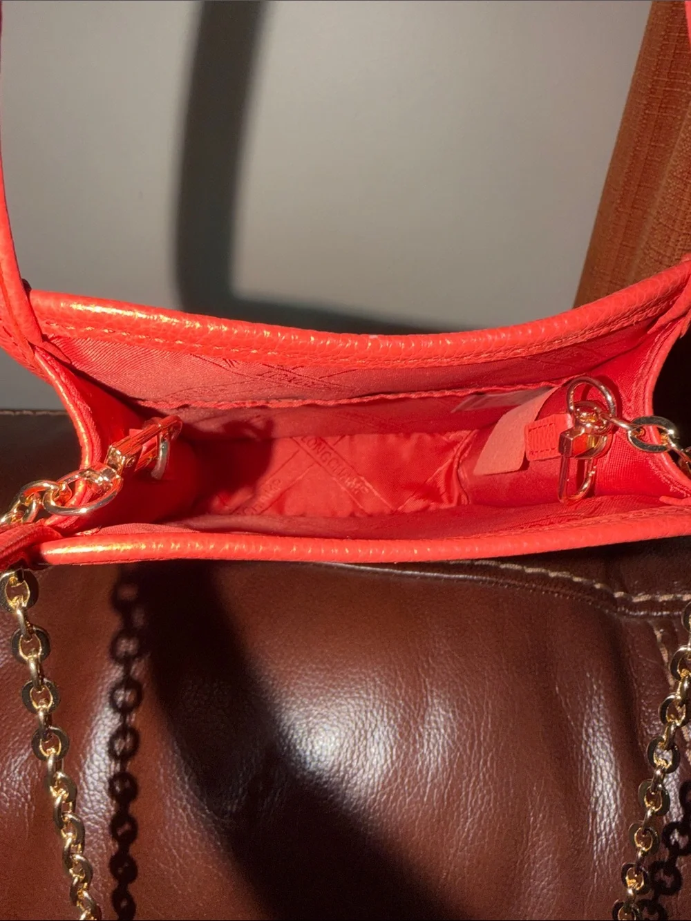 ‼️Authentic Longchamp Le Foulonné Leather Mini Bag